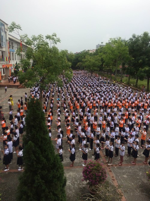 Học sinh Tiểu học Thượng Thanh tham gia hào hứng, nề nếp các hoạt động ngoài giờ chính khóa 